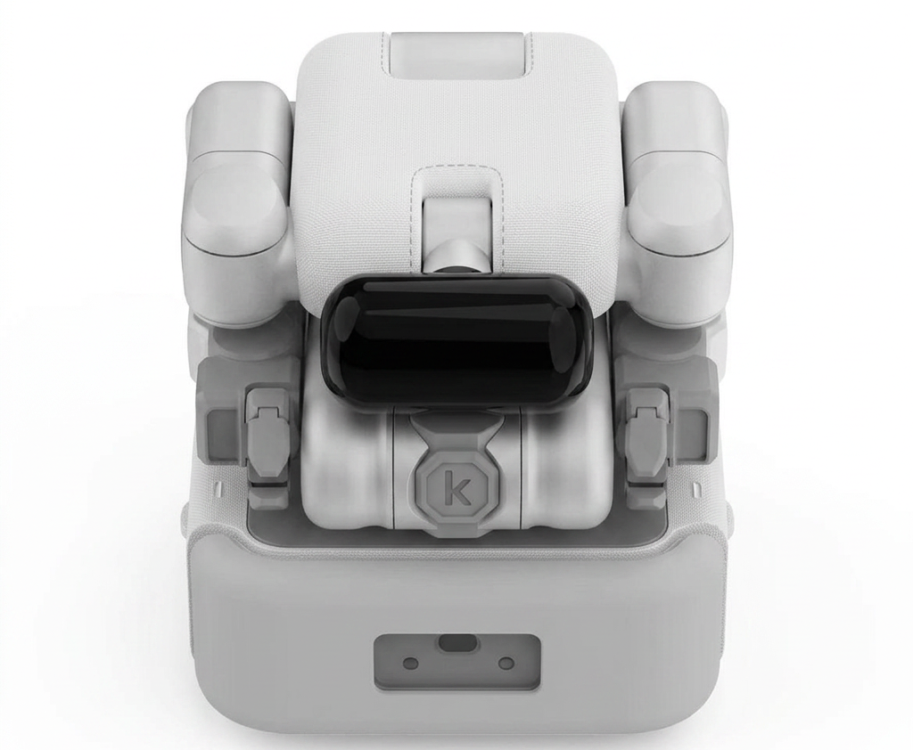 KNOWIN-X1 in its folded storage posture